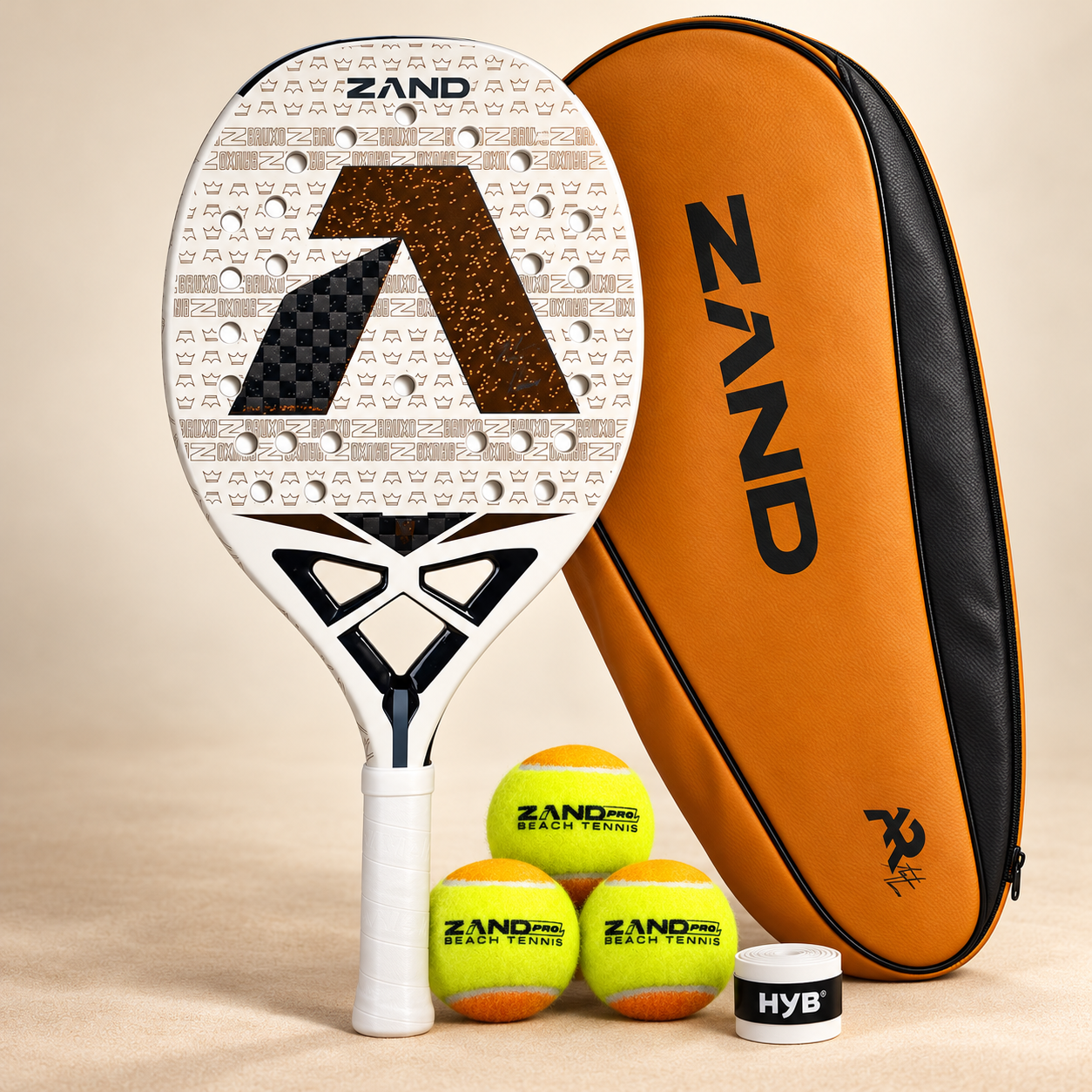 Raquete Beach Tennis Zand Z Bruxo Special Edition 12K 2026