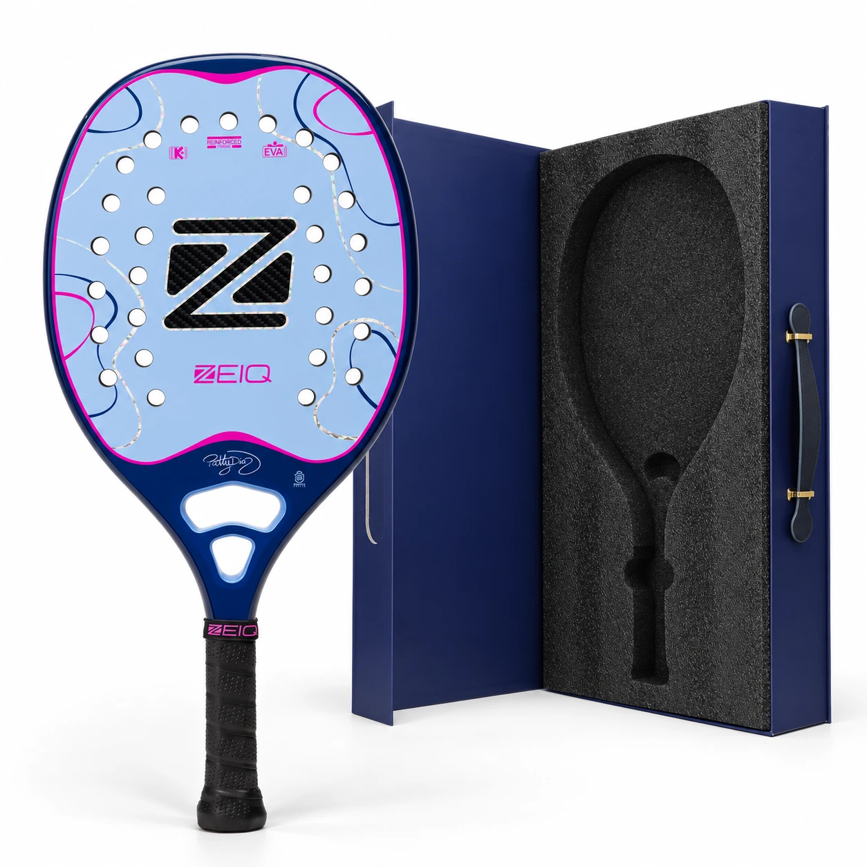 Raquete Zeiq New Inspire Carbono Kevlar
