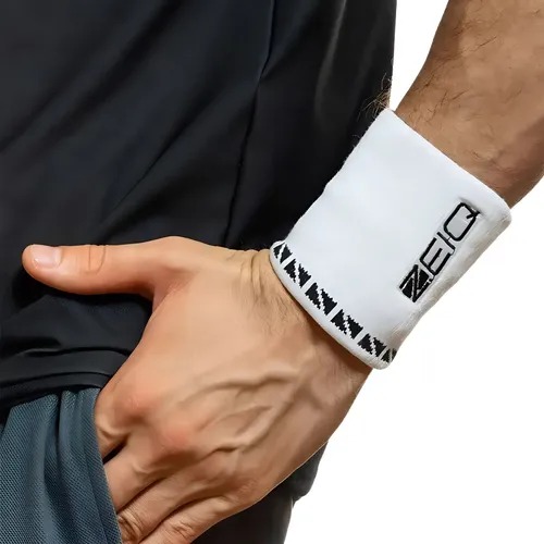 Munhequeira Zeiq Pulse Branco e Preto