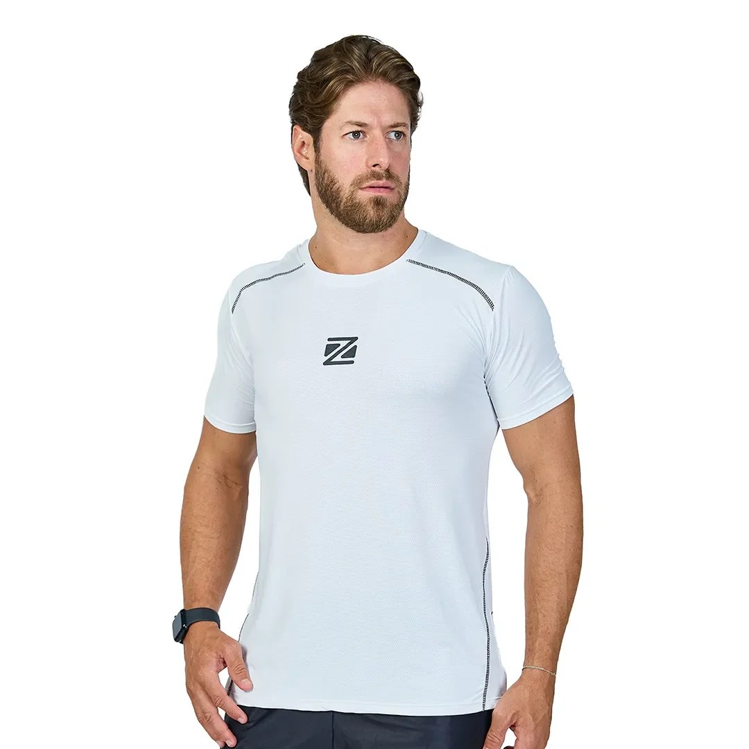 Camiseta Zeiq Slim Dry Prime HM White