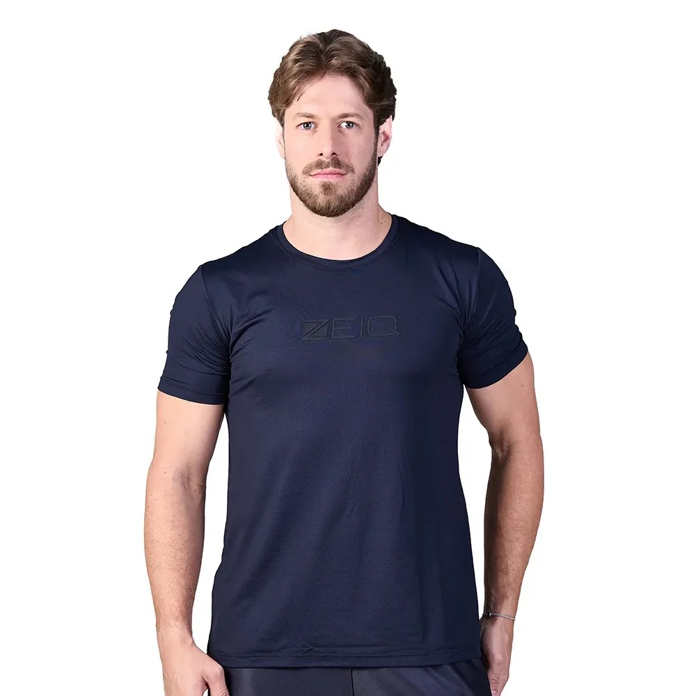 Camiseta Zeiq Slim Dry All Black