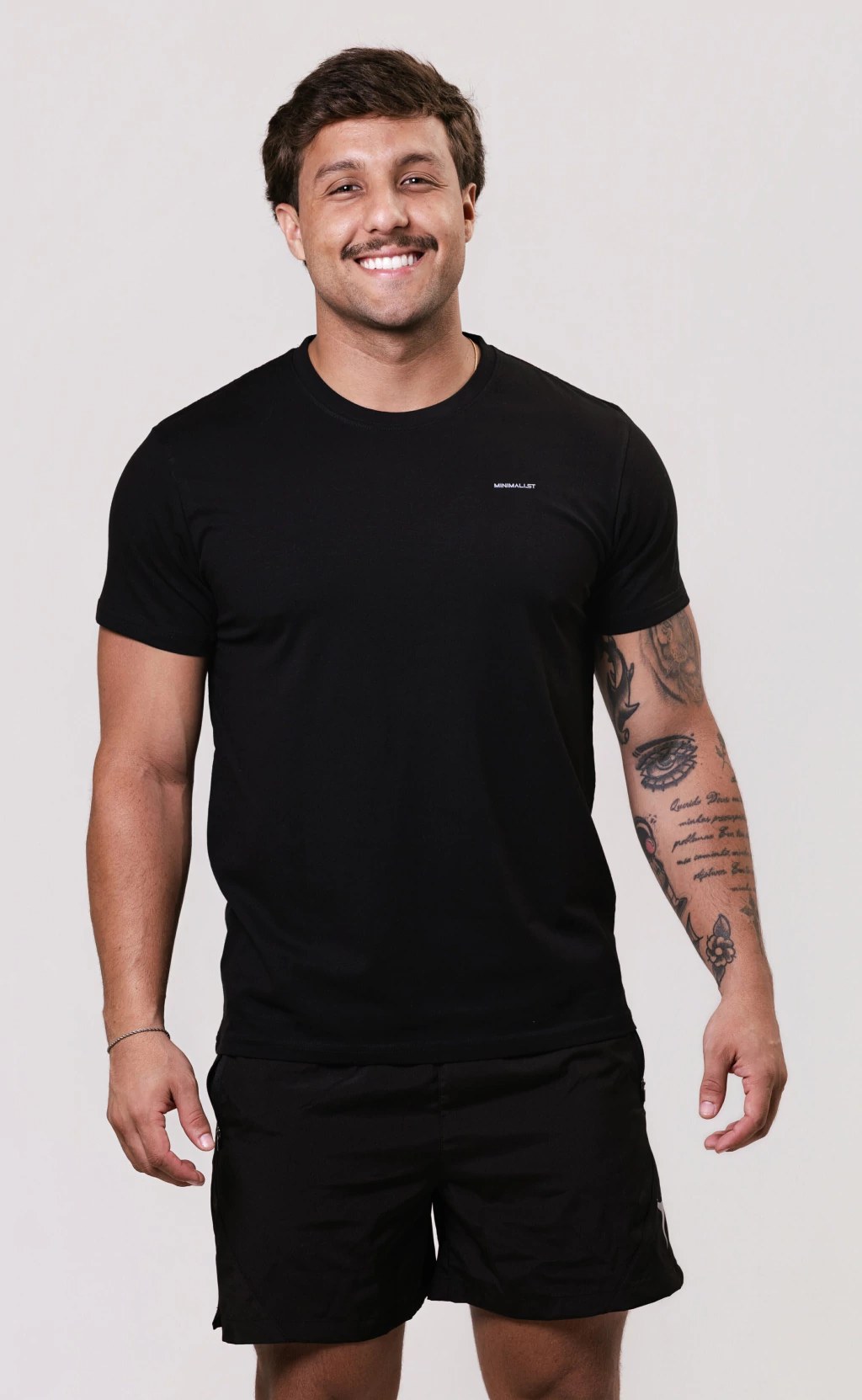 Camiseta Cotton Premium Minimalist Black