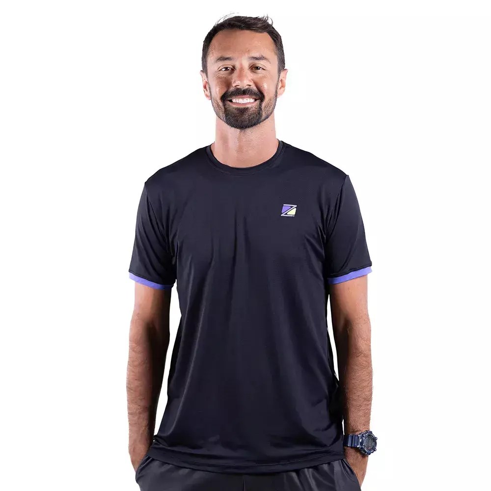 Camiseta Zeiq Slim Dry DC Black