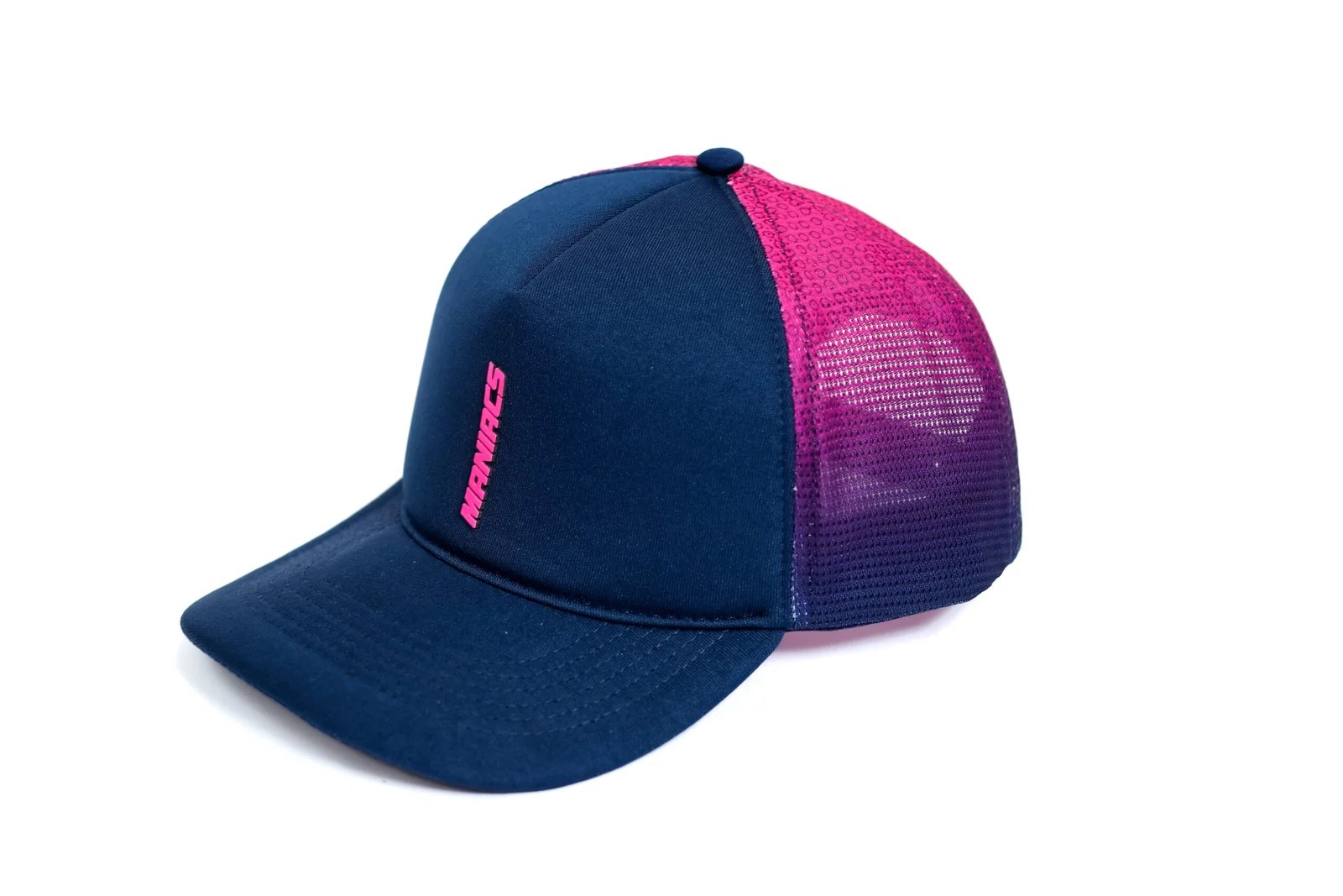 Boné Maniacs Marinho com Rosa