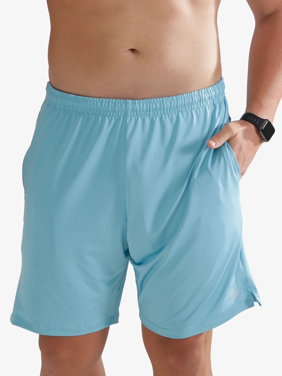 Short Zeiq Masculino Basic Azul Claro