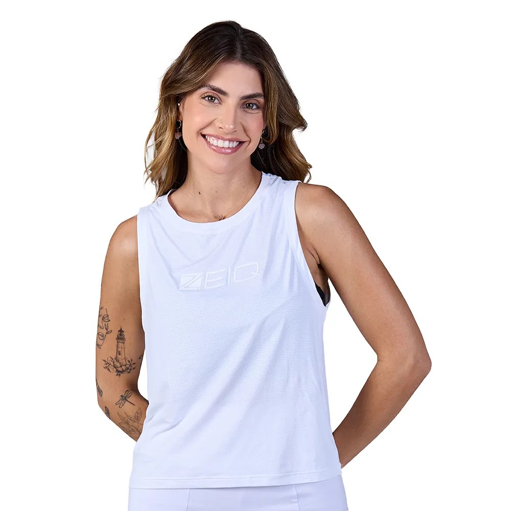 Cropped Zeiq Basic Dry White