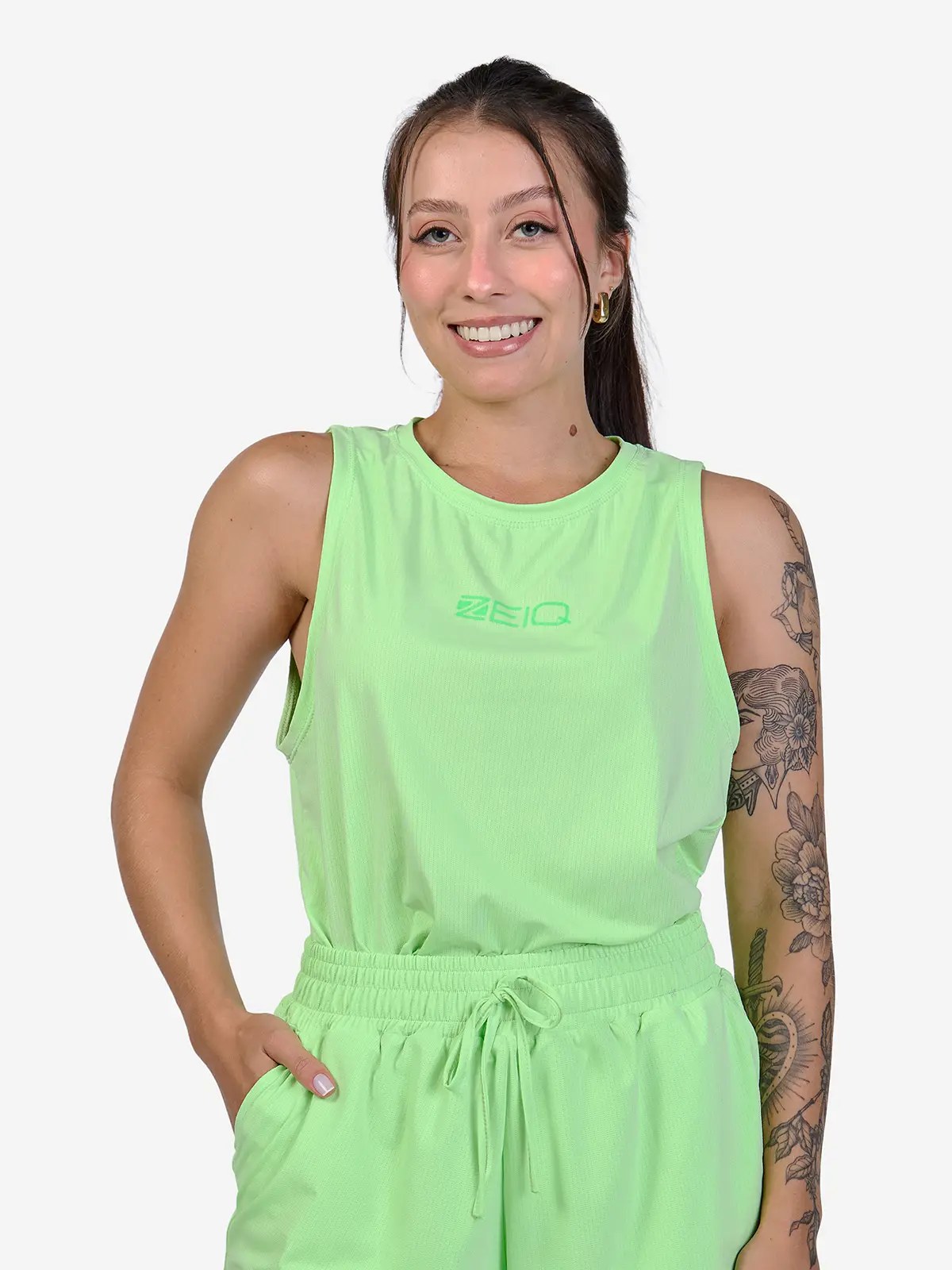 Cropped Zeiq Basic Dry Verde On