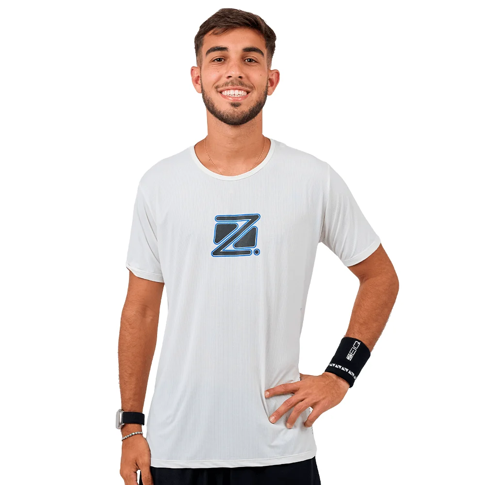Camiseta Zeiq Slim Dry Leo Branco Branca