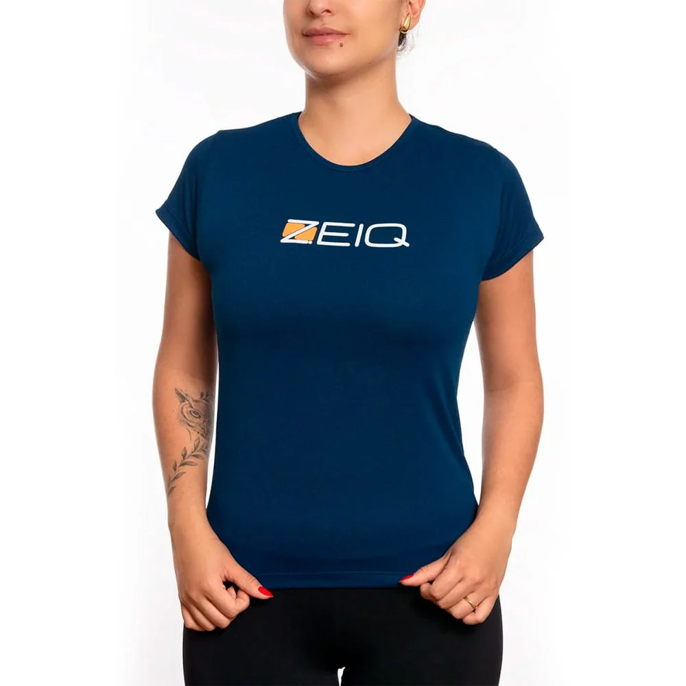 Baby Look Zeiq Dry Marinho Gold